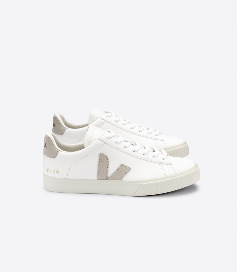 Veja Campo Chromefree Leather White Natural