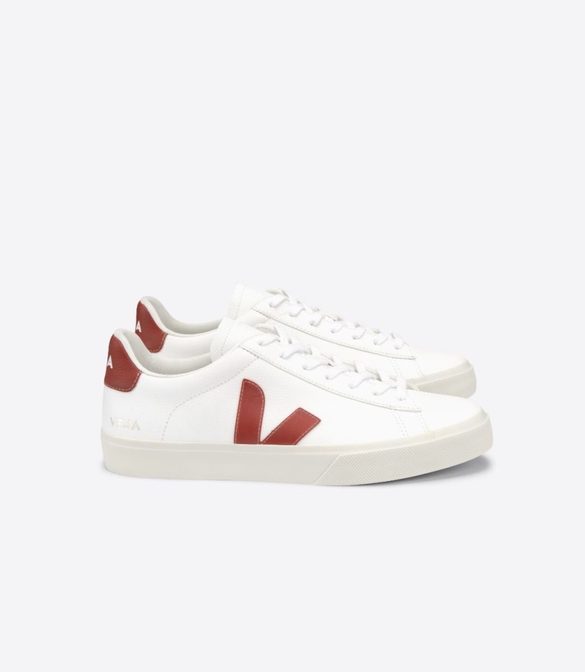 Veja Campo Chromefree Leather White Rouille