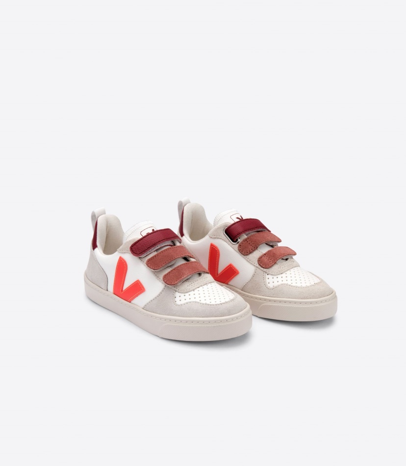 Veja Veja X Bonton White Orange Fluo Marsala