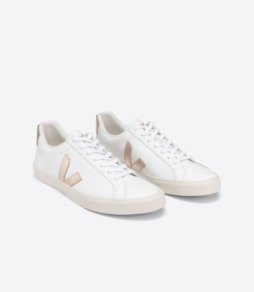 Veja Esplar Leather White Platine