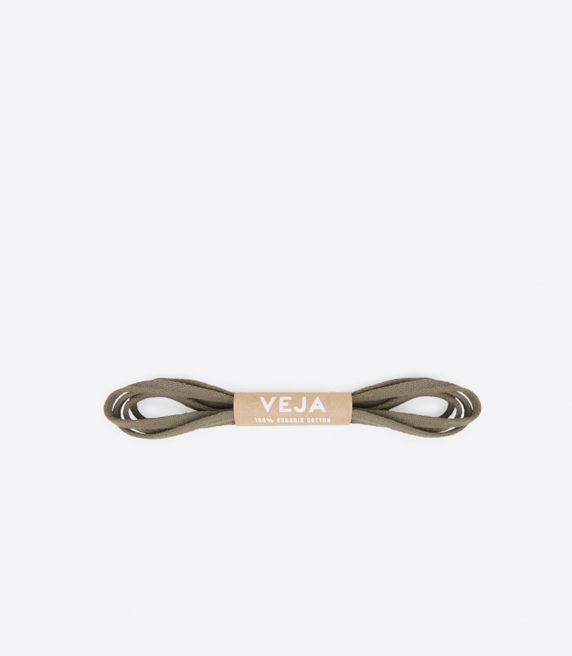 Veja Laces Organic Cotton Kaki