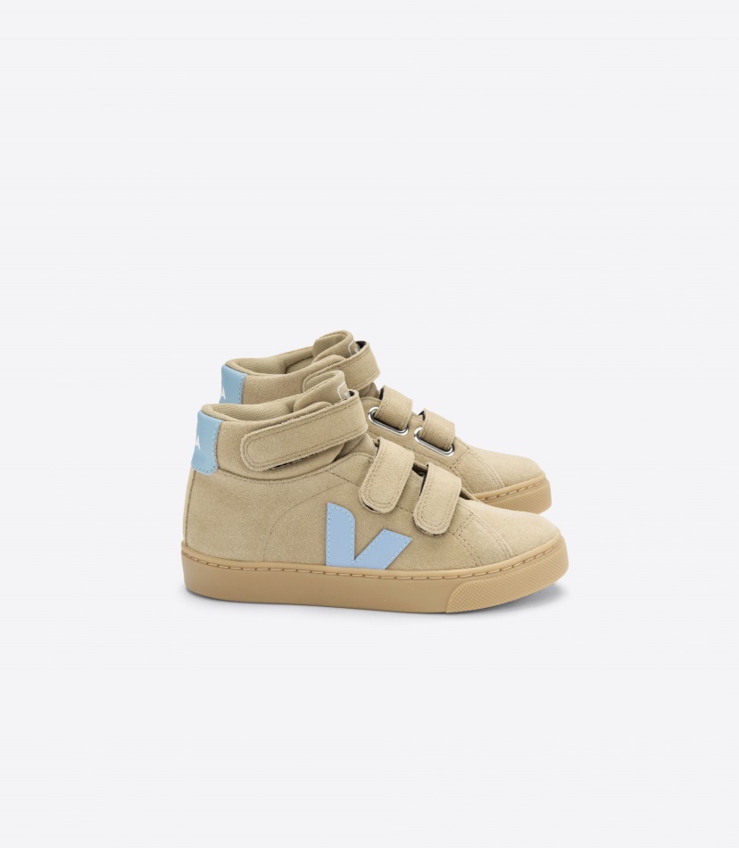 Veja Esplar Mid Suede Dune Steel