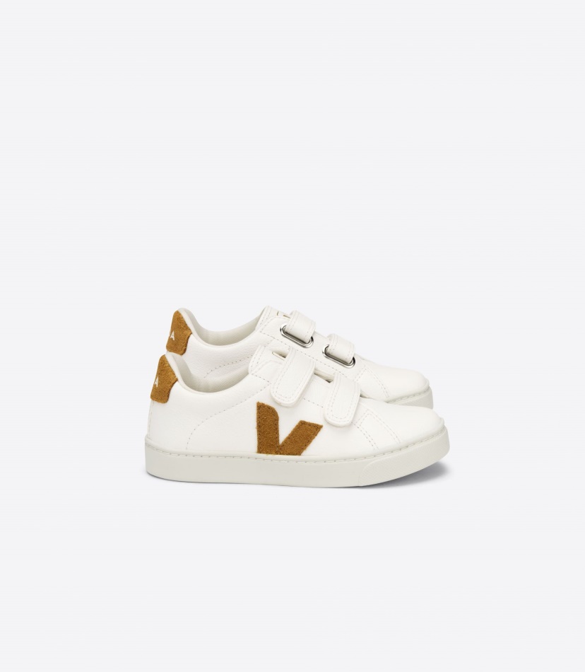 Veja Esplar Chromefree Leather White Camel