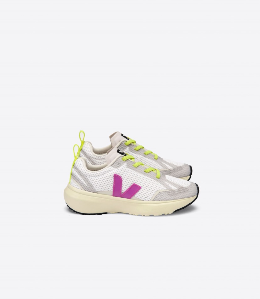 Veja Canary Elastic Laces White Ultraviolet
