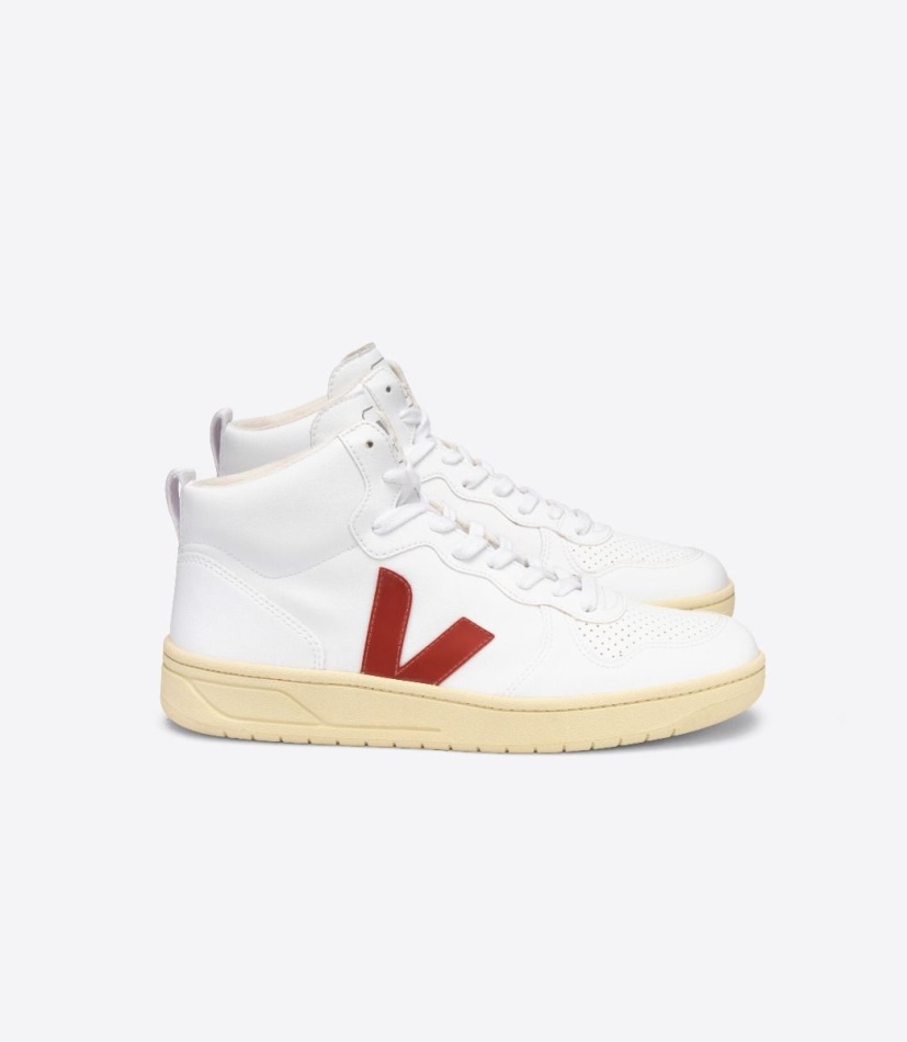 Veja V-15 Cwl White Rouille Butter Sole